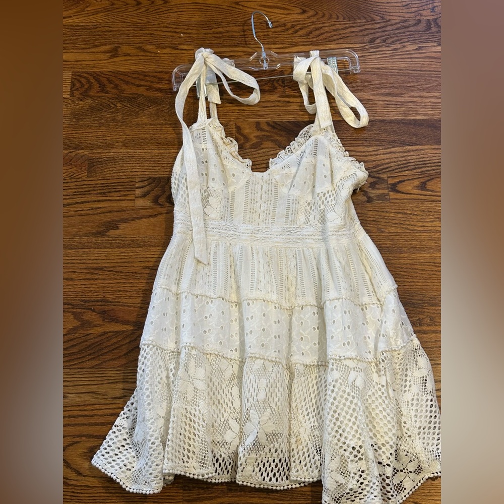 LoveShackFancy White Mini Dress